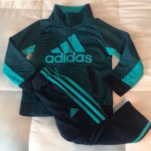 Toddler boys Adidas track suit